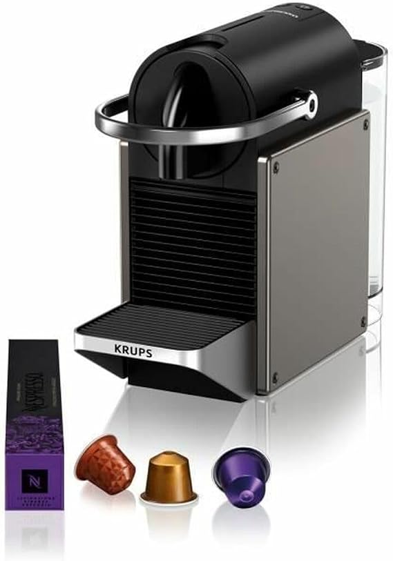 Nespresso Coffee machine Krups Pixie Titanium YY5290FD