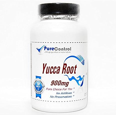 Yucca Root 900mg // 100 Capsules // Pure // by PureControl Supplements