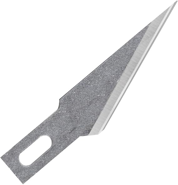 Excel Blades #11 Replacement Hobby Blade - 5 Pack - American Made Carbon Steel Craft Knife Blades