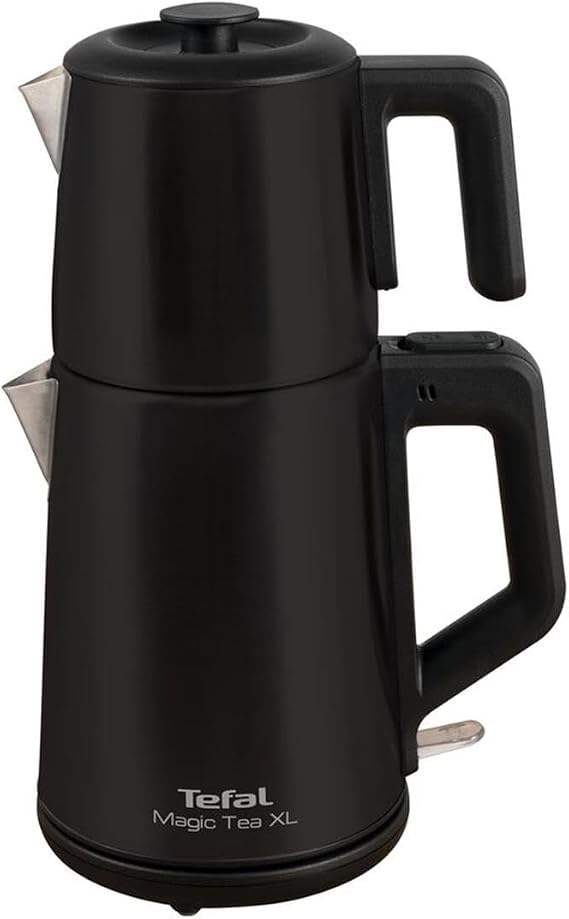 Tefal Magic Tea XL Paslanmaz Çelik Gövdeli 1650 Watt Çay Makinesi - Siyah