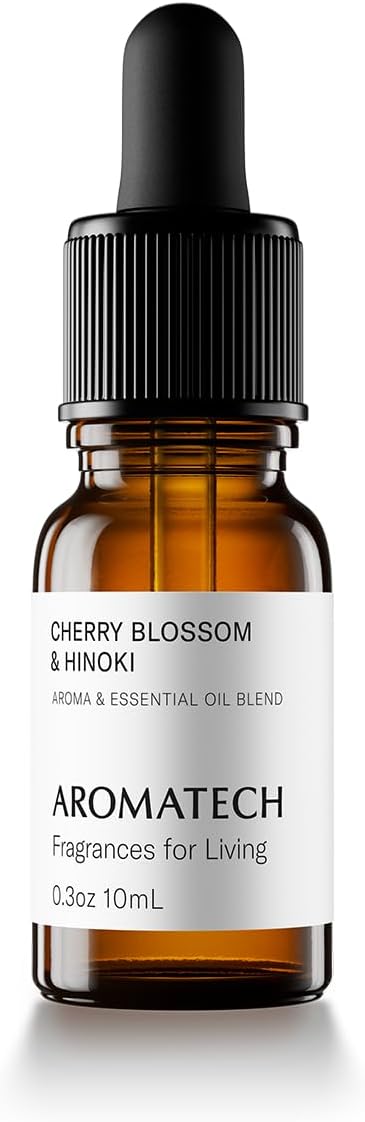 AromaTech Cherry Blossom & Hinoki Aroma Oil for Scent Diffuser (10 mL)