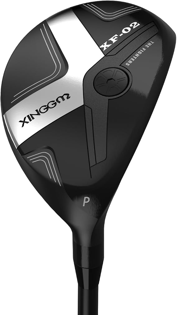 Hybrid Golf Clubs for Men,Premium Rescue 2,3,4,5,6,7,8,9,P Hybrid Golf Club & Utility Golf Clubs Easier Green Approaches and Precise Landing Control