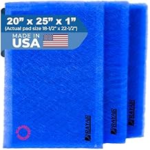 RayAir Supply 20x25 Replacement Filter Pads Compatible with Dynamic Air Cleaner 20X25 Refill (3 Pack), Made in USA