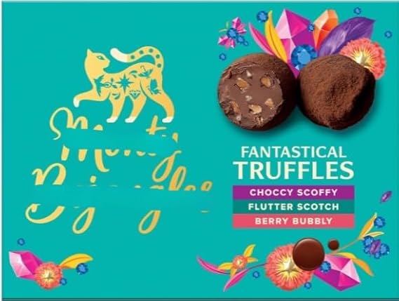 Chocolate Selection Of Cocoa Truffles 135G (Pack of 3) "Serving up some sweet happiness" Special For Easter Christmas,Birthday