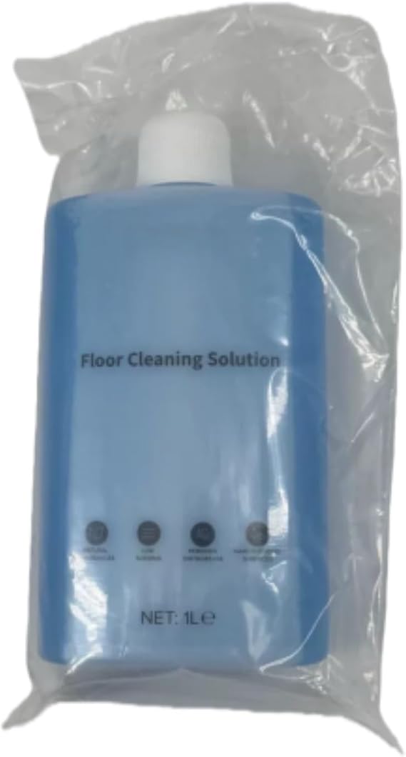 Floor Cleaning Solution 1L, Compatible With Roborock S8 Pro Ultra S8 MaxV Ultra S7 MaxV Ultra Q5 Q7 Q Revo S8 PLUS S8+, Robot Vacuum Detergent(1 pack)