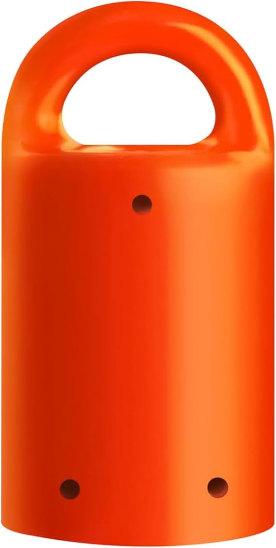 MagnetPal - Magnetic Wall Stud Finder, Best Magnet Stud Finder, Wood Finder, Small Easy Behind Wall Stud Finder, Tool for Finding Studs (Orange)