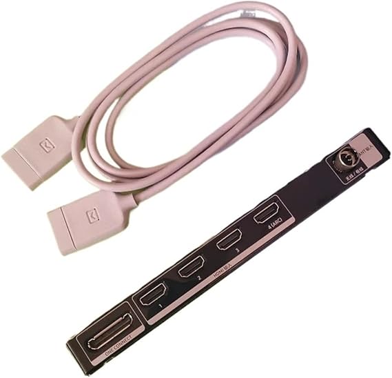 TV ONE Connect Mini Box and Cable BN91-18726M BN91-18726N for 49'' 55'' 65'' 75'' 85'' UN55MU8000FXZC UN55MU8000F UN65MU8000 Converter Bo X Display Connection Line Wire Accessories
