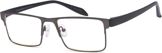 GAMMA RAY OPTICS Blue Light Blocking Glasses Anti Eye Strain 0.00