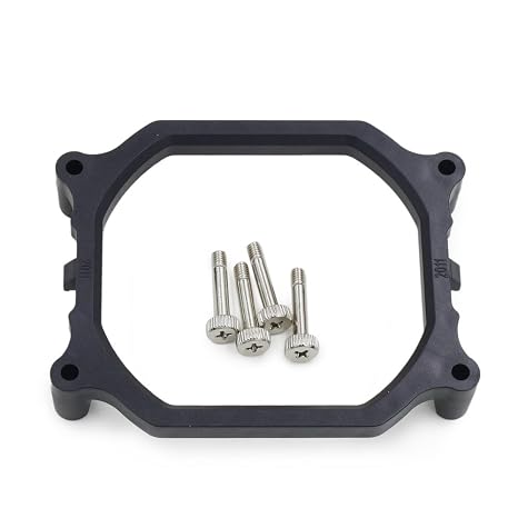 CPU Motherboard Backplate Heatsink Mounting Bracket for Intel LGA 2011 X79 | Rectangle CPU Backplate Cooler Socket Radiators Holder