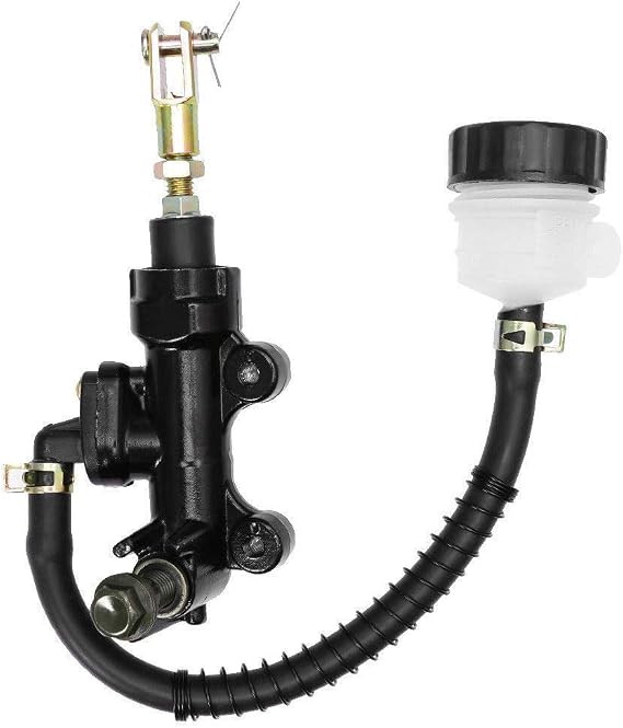MACHSWON Rear Brake Master Cylinder Pump for Suzuki GSXR 750 1000 1100 GSX1300R Hayabusa Rear Hydraulic Pump Clutch Foot Master Brake Cylinder for Suzuki GSXR Hayabusa Universal Rear