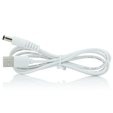 LEFXMOPHY Power Cord Compatible for SkipHop Moonlight & Melodies Night Light Soother Owl Sound Machine, USB Charging Cable