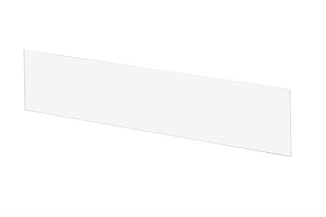 Clear Acrylic Plexiglass Sheet - 1/8" Thick Cast - 9" x 48"