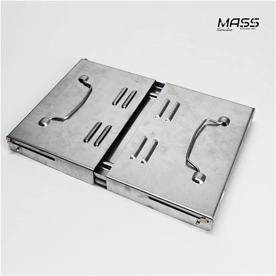 Mizan Galvanized Folding Barbecue