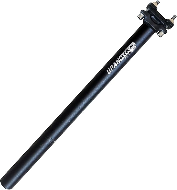 UPANBIKE Bike Seatpost Aluminum Alloy Adjustable Seat Post 400mm Length Diameter 25.4/27.2/28.6//30.9/31.6mm for Mountain Bike Road Bicycle