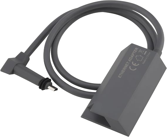 Starlink Ethernet Adapter V2 1M for Gen 2 1000Mbps High-Speed Starlink to RJ45 Gigabit Wired Network Adapter for Satellite Internet V2