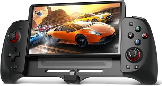 senwoo Switch Controller for Switch/OLED, One-Piece Joypad Controller Replacement for Switch Pro Controller, Switch Controllers Remote with Adjustable TURBO and Dual Motor Vibration (black)