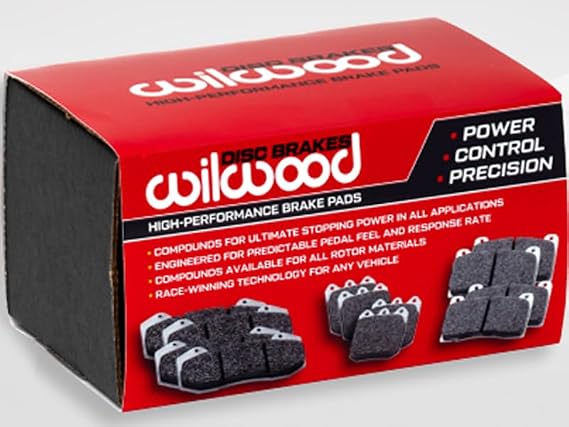 Wilwood 150-10-D0369K BP-10 Brake Pad Set, Plate #D369