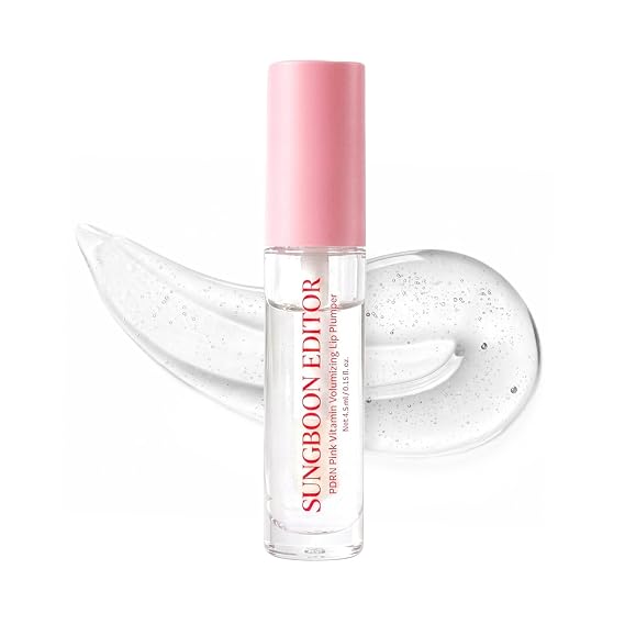 SUNGBOON EDITOR Pink PDRN Vitamin Volumizing Lip Plumper, Lip Care, 0.14 oz