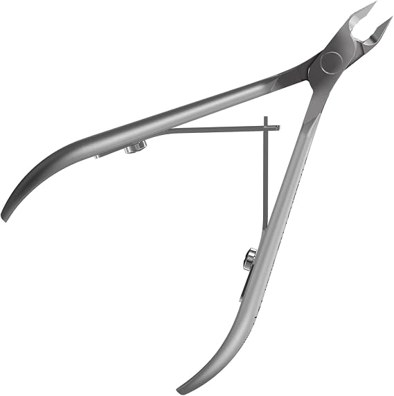 STALEKS PRO Akıllı 10 NS-10-5 Kütikül Pense 1/2 Çene 0,2 inç 5 mm Profesyoneller ve Uzmanlar için Avrupa'da El Yapımı Bıçak Koruyuculu