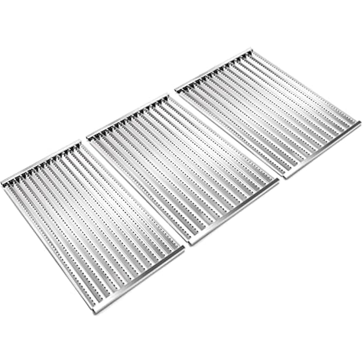 Criditpid Grill Emitter Plates for Charbroil Tru-Infrared 463242716, 463257520, 463242715, 463276016, 463255020 Gas Grill, G533-2200-W1 Cooking Grate Infrared Emitter for Char-Broil.