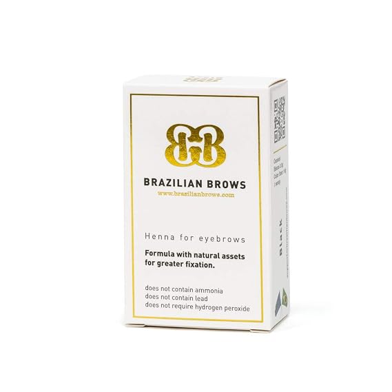 Eyebrow Henna Pack & Tinting Kit - Brown