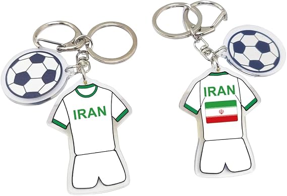 2026 World Cup Soccer Keychain - World Cup Pride Accessory, Football Fan Gift & Souvenir (2PCS)