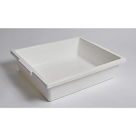 United Scientific Supplies 81722 Laboratory Tray, Large, Polypropylene, 20" Length, 17" Width, 5" Height (Pack of 6)