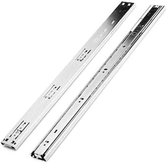 KATAR Samet Galvanizli Teleskopik Çekmece Rayı 35x400