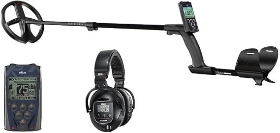 XP Deus Metal Detector with WS5 Full Sized Wireless Headphones