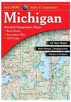 Delorme Michigan Atlas