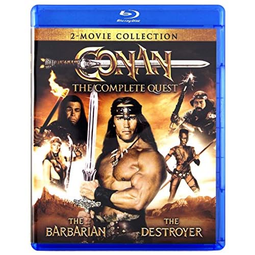 Conan: The Complete Quest (Conan the Barbarian / Conan the Destroyer) [Blu-ray]