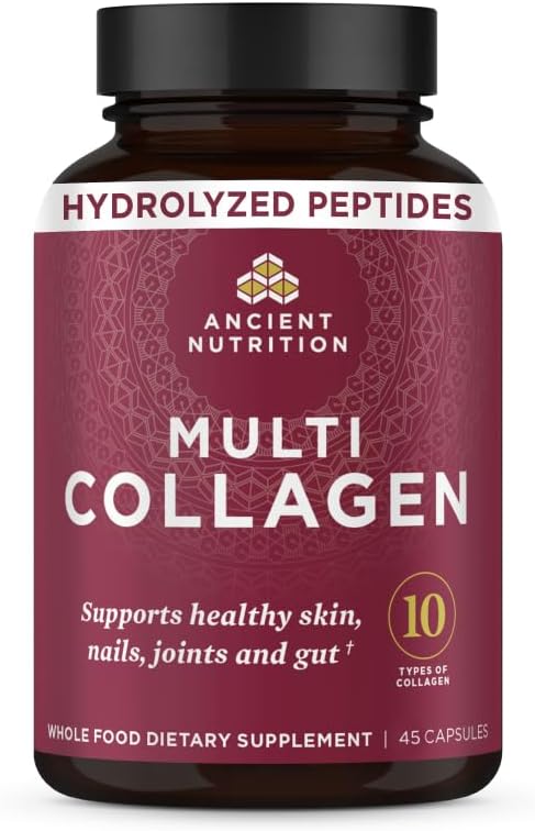 Ancient Nutrition Hydrolyzed Multi Collagen Peptides Capsules