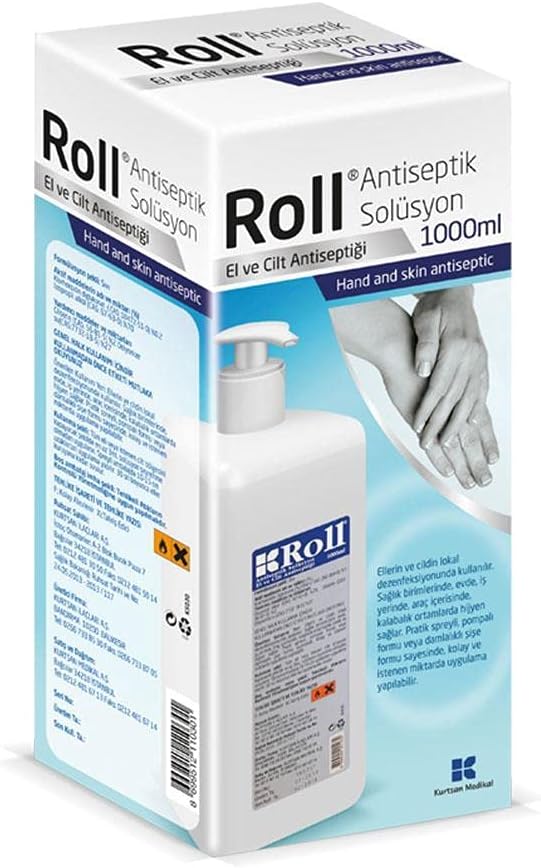 Roll Antiseptik Solüsyon 1 lt El Dezenfektanı