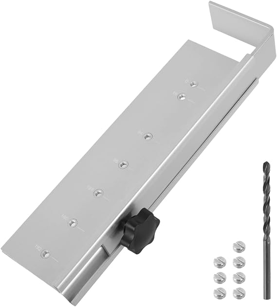 Expandable Hole Locator Cabinet Hardware Jig Adjustable Cabinet Hardware Jig Drilling Positioner Installation Cabinet Drawer Handles Door Handles (upgrade)