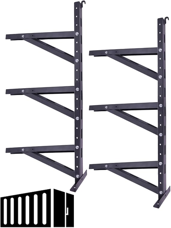 Shipping Container Shelving Rack, 12in 24in