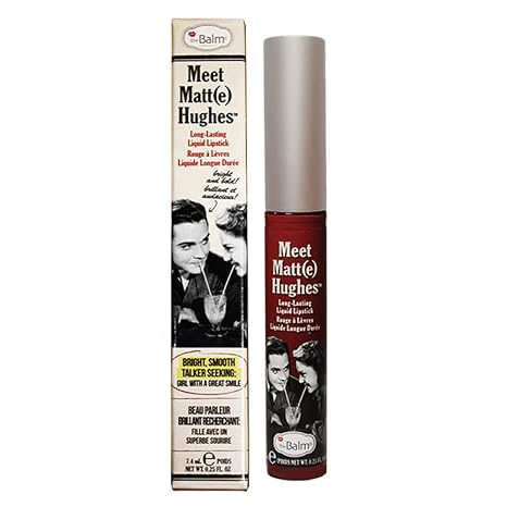 theBalm Meet Matt(e) Hughes Liquid Lipstick