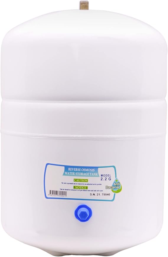 OverWater TRTANK Su Arıtma Cihazı Metal Su Tankı 2.2 Galon TANK0M022