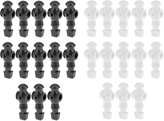Jili Online 26 Pieces Foosball Man 4.2'' Table Football Player Guys Foosball Components