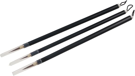 Chinese Calligraphy Brush Set 3Pcs Watercolor Brush Ink Pen Writing Drawing Ink Brushes for Artist Painting, Professional, Beginner Art Supplies