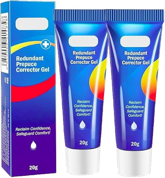 BruteCo Redundant Prepuce Corrector Gel,Correction Gel for Excessive Foreskin,Natural Ingredients,Moisturizes and Hydrates the Skin,Fast and gentle action (2 pcs)