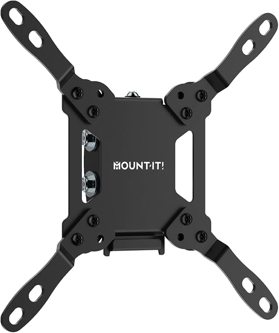 Mount-It チルトテレビウォールマウント ロープロファイル 13~50インチのテレビに対応 スチール製