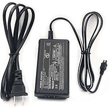 AC Adapter Compatible with Charger for Sony AC-L200 (Black A9)