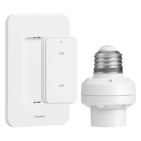 Remote Control Light Bulb Socket, 200FT Range Remote Light Socket