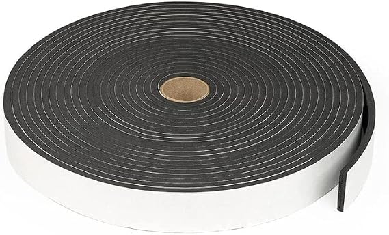 REDI-Guard SCE41 Neoprene Stripping W/ADH 1/2inch, Wide X 1/16inch Thick X 100 FT
