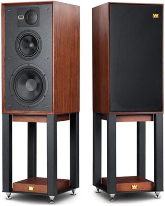 Wharfedale - Linton with Stands (Red Mahogany) Red Mahogany