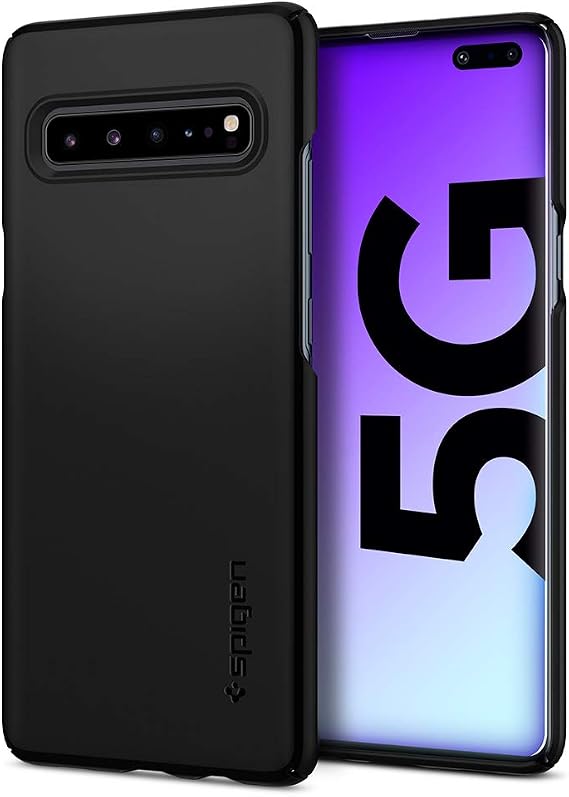Spigen Thin Fit Designed for Samsung Galaxy S10 5G Case (2019) - Black