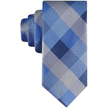 Haggar Men's Buffalo Check Pattern Self-tie Necktie