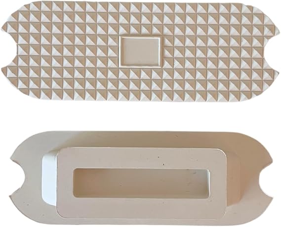 AJ Tack Stirrup Iron Rubber Pads White 4.25 4.5 4.75 Inch
