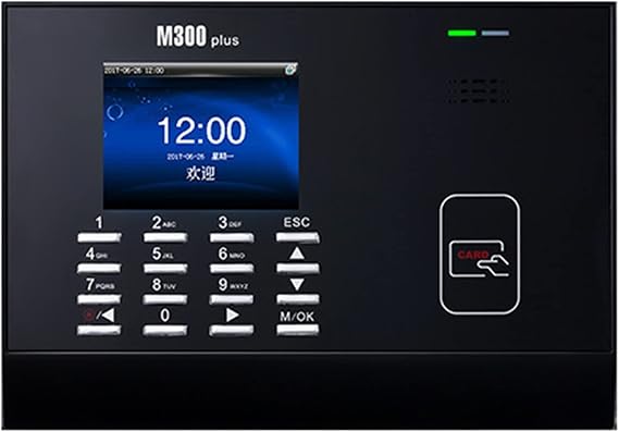 Clock in Machine, Time Clock Punch in Clock for Employees M300 Plus Induction Attendance Machine Time Clocks for Employees Small Business