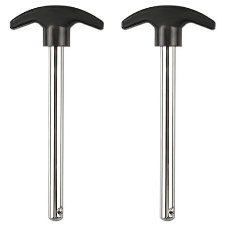 2 Pcs Weight Stack Pin 3/8 Inch Heavy Duty Gym Pins for Weight Lifting Stack Exercise Machine Locking Space Replacement Universal